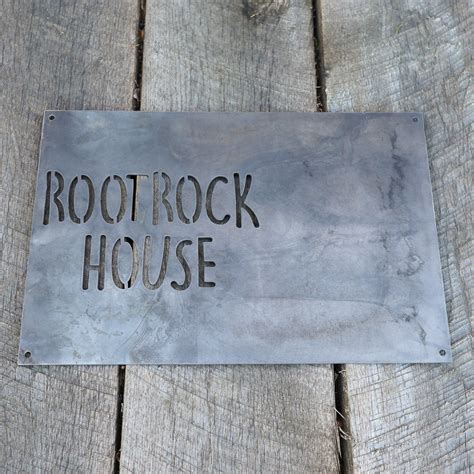 metal house signs nz|metal signs design.